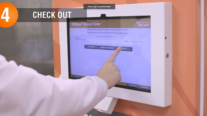 NEBNow Purchasing From Freezer